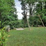 Chalet le refuge durbuy jardin