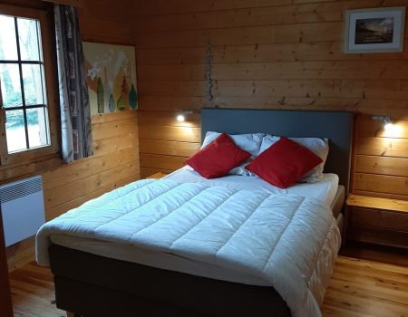 Chalet-le-refuge-durbuy- Chambre-Parents